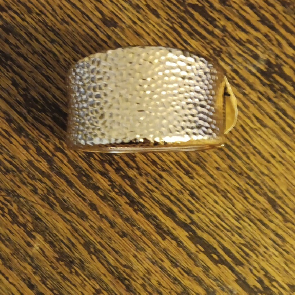 Textured Gold Ring